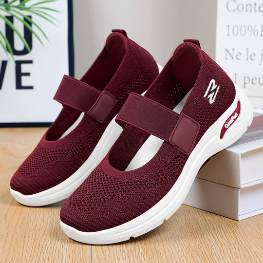 Damen Komfortable und atmungsaktive Walking Sneakers EB