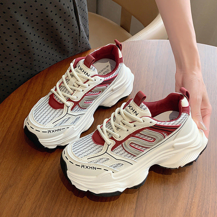 Damen Sportliche LaufSneaker mit atmungsaktivem Mesh-Obermaterial und dämpfender Sohle EB