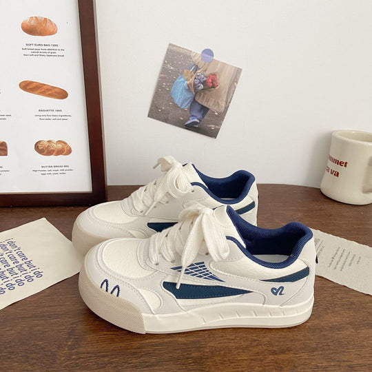 Damen Moderner Freizeitsneaker mit gepolsterter Sohle und atmungsaktivem Obermaterial EB
