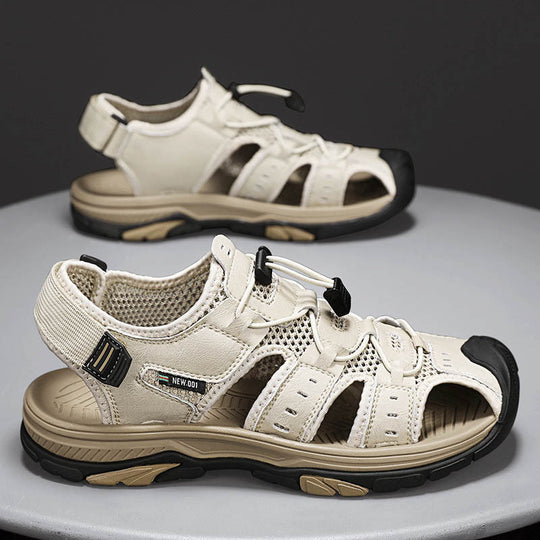 Damen Sportliche Freizeitsandalen mit atmungsaktivem Netz und rutschfester Sohle EB