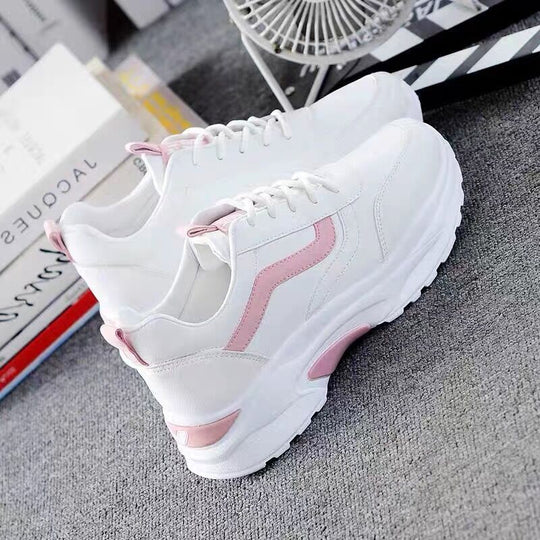 Damen Sportliche Trend Sneakers EB