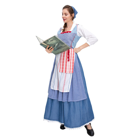 Damen Trachtenkleid mit nostalgischem Design und aufwendigen Details EB