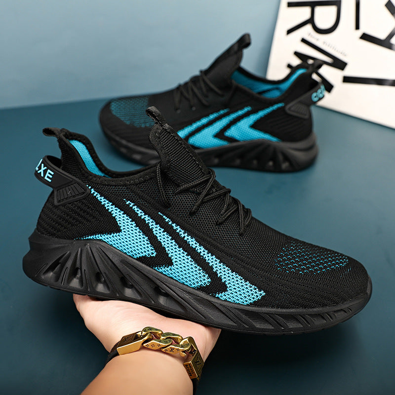 Damen Atmungsaktive Fitness Sneakers mit rutschfester Sohle EB