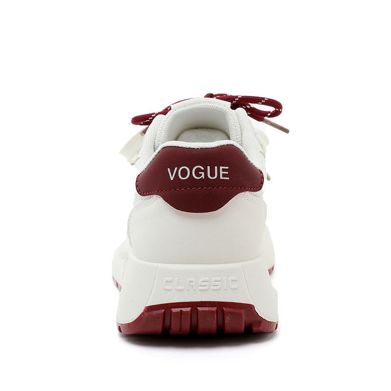 Damen modische Sneakers mit robustem Profil und atmungsaktiver Mesh-Oberfläche EB