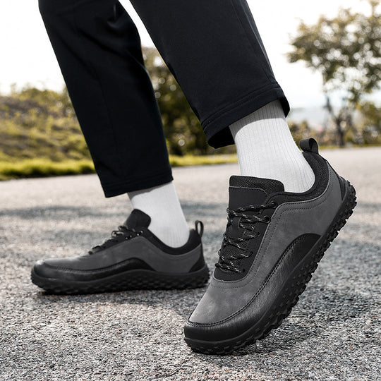 Herren nan robuster Stadttrekkingschuh mit gummierter Stoßkappe und griffiger Multiterrain-Laufsohle EB