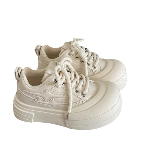 Damen Chunky Sneaker mit bequemem gepolstertem Innenfutter und robustem Sohlenprofil EB