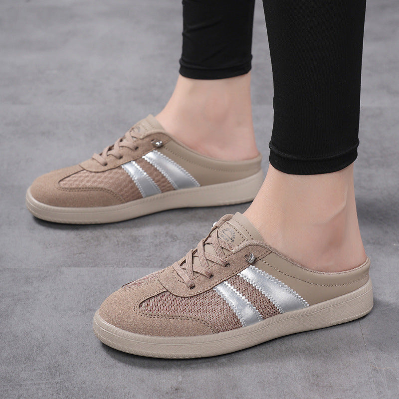 Damen Bequeme Freizeit-Sneaker mit atmungsaktivem Obermaterial und rutschfester Sohle EB