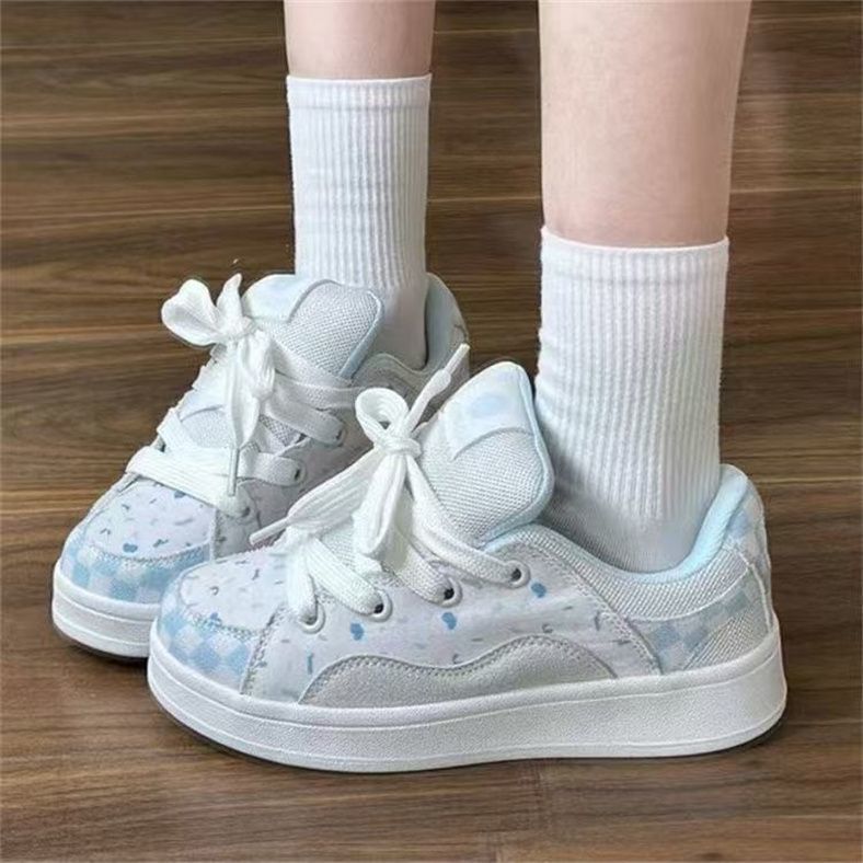 Damen Sportliche Sneaker mit verspieltem Design und rutschfester Sohle EB