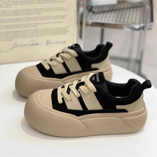 Damen Sportliche Sneaker mit dämpfender Profilsohle und atmungsaktiver Obermaterialstruktur EB