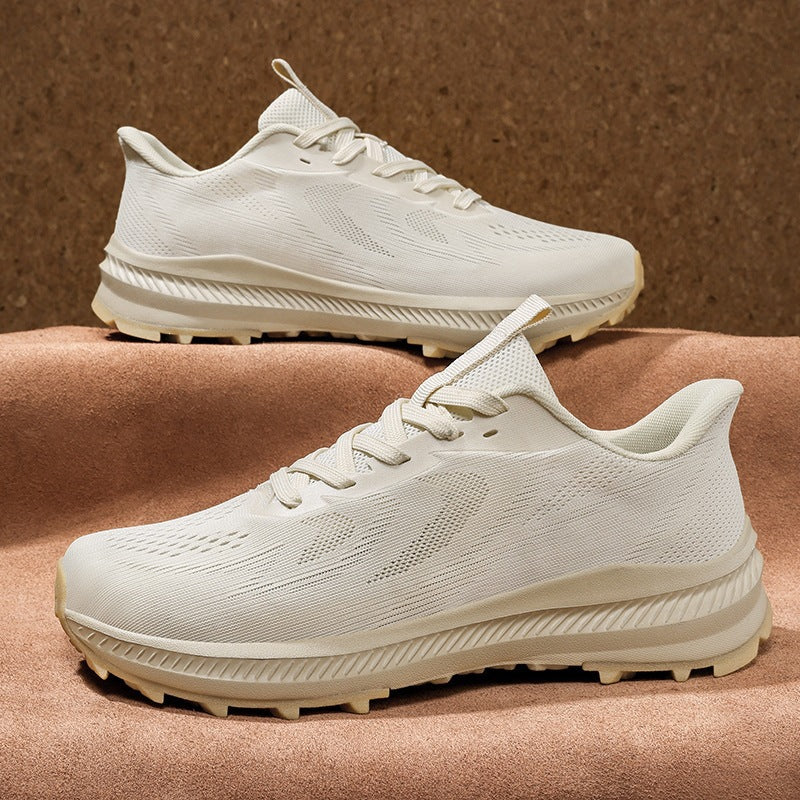 Unisex nan leichte Strick-Trekkingsneaker mit ausgeprägter Profilsohle und reaktiver Dämpfung EB