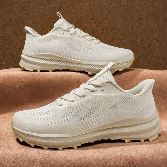 Unisex nan leichte Strick-Trekkingsneaker mit ausgeprägter Profilsohle und reaktiver Dämpfung EB