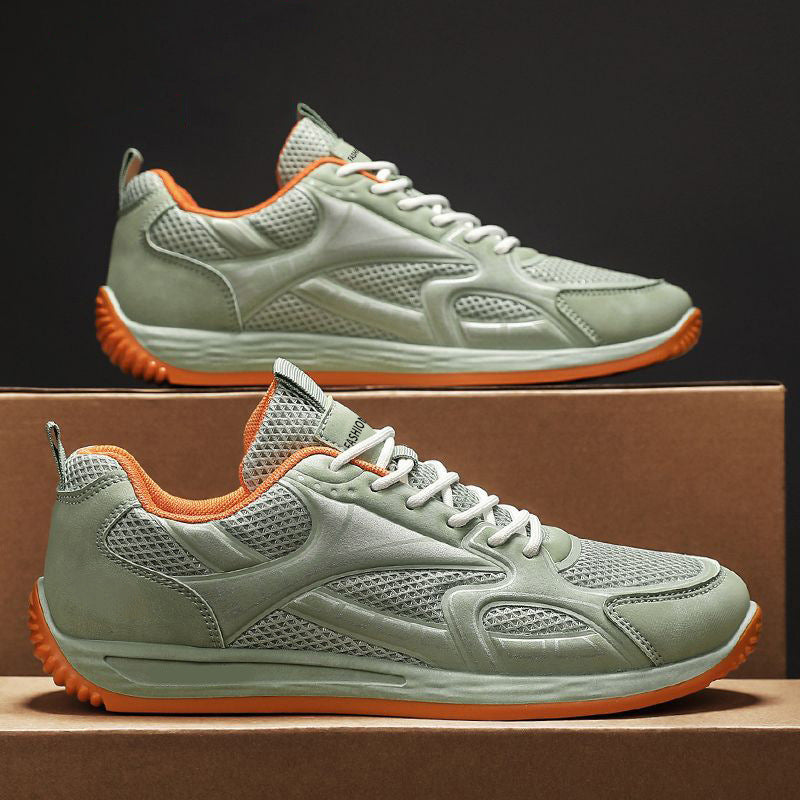 Damen Atmungsaktive Sport-Sneaker mit stoßdämpfender Außensohle EB