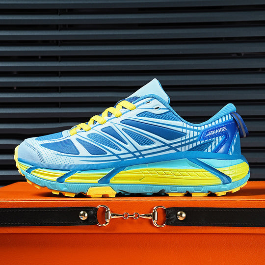 Damen Sportliche Laufschuhe mit atmungsaktiven Mesh-Obermaterial und stoßdämpfender Sohle EB