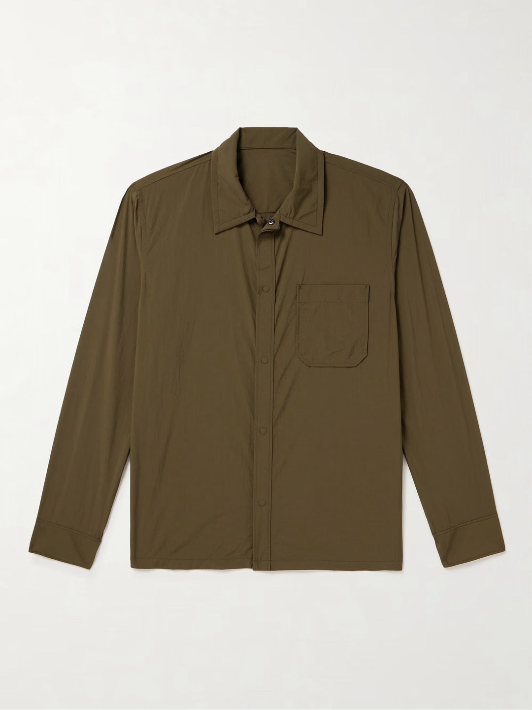 Damen modische Langarm-Hemdjacke mit Tasche EB
