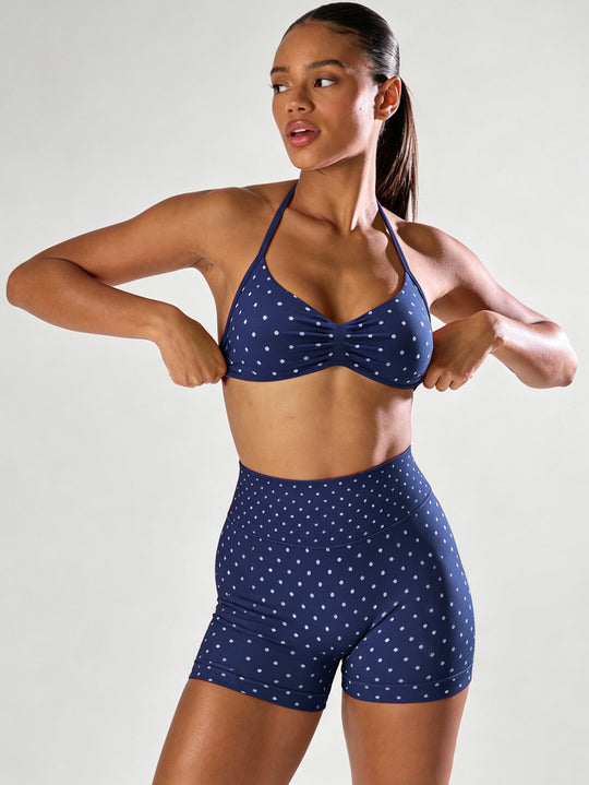 Damen Sportliches Bikini-Set mit hochelastischem Material und verstellbaren Trägern EB