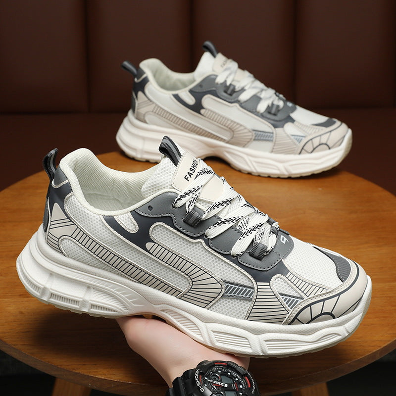 Damen Sportliche Laufschuhe mit atmungsaktiver Mesh-Oberfläche und rutschfester Sohle EB