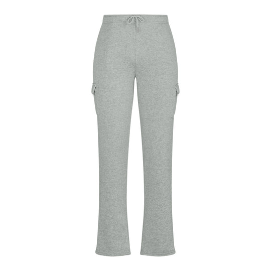Damen nan weiche Cargo-Jogginghose mit Kordelzug und Seitentaschen EB