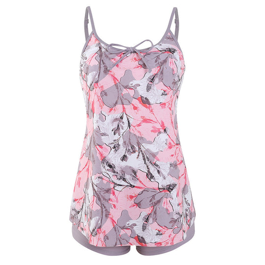Damen lässiger Strandtop mit Shorts EB