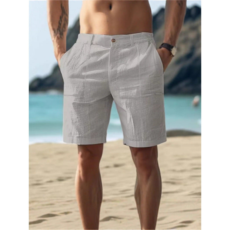 Herren Badeshorts mit schnelltrocknendem Material und praktischen Seitentaschen EB