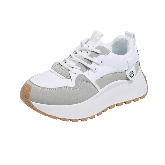 Damen sportliche Sneakers mit innovativem Dämpfungssystem und rutschfester Sohle EB