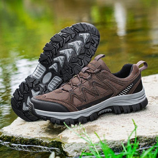 Damen Robust verarbeitete Outdoor-Schuhe mit rutschfester Sohle und atmungsaktivem Obermaterial EB