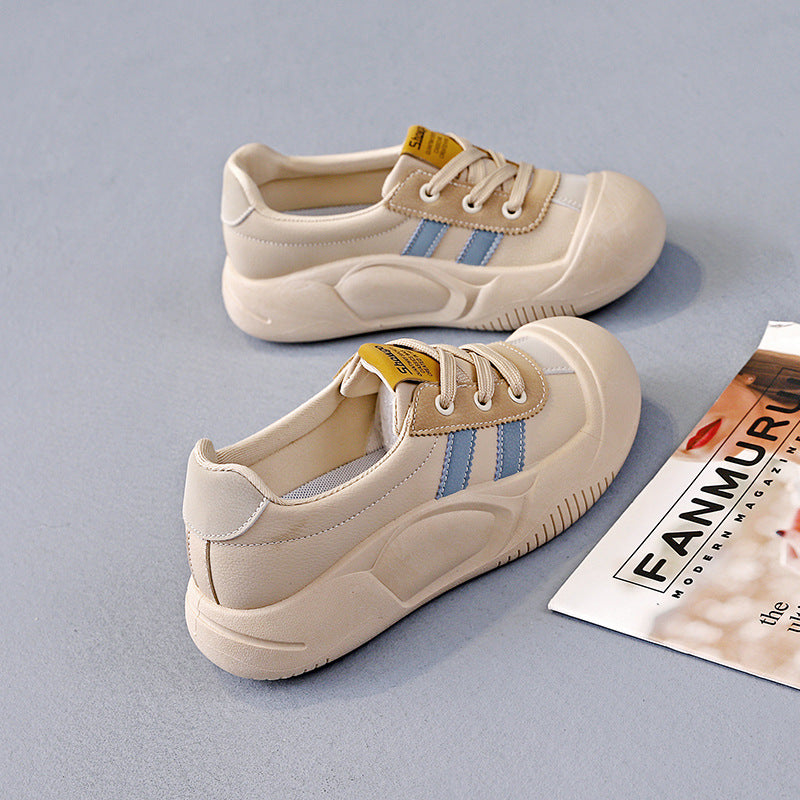 Damen modische Sneakers mit reflektierenden Elementen und gepolsterter Sohle EB