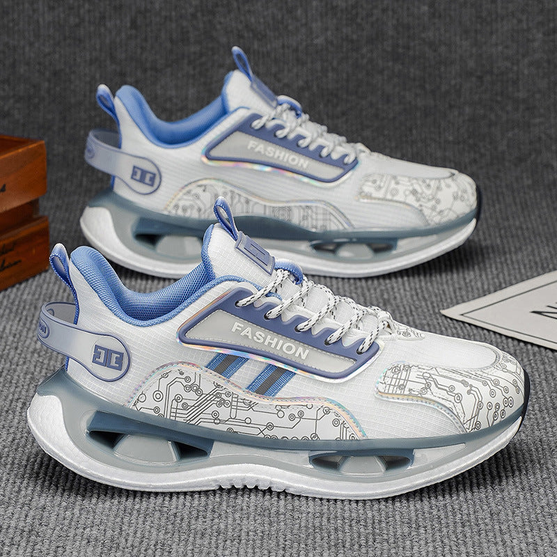 Damen Sportliche Sneakers mit innovativem Dämpfungssystem und modischen Details EB