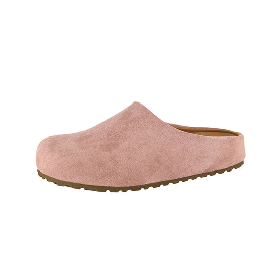 Damen Komfortable Clogs aus hochwertigem Wildleder EB