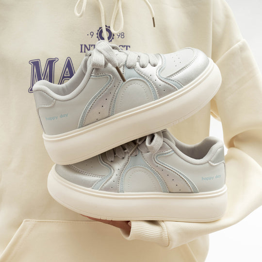 Damen Modische Sneakers mit lässigem Design und atmungsaktiver Oberflächentechnologie EB