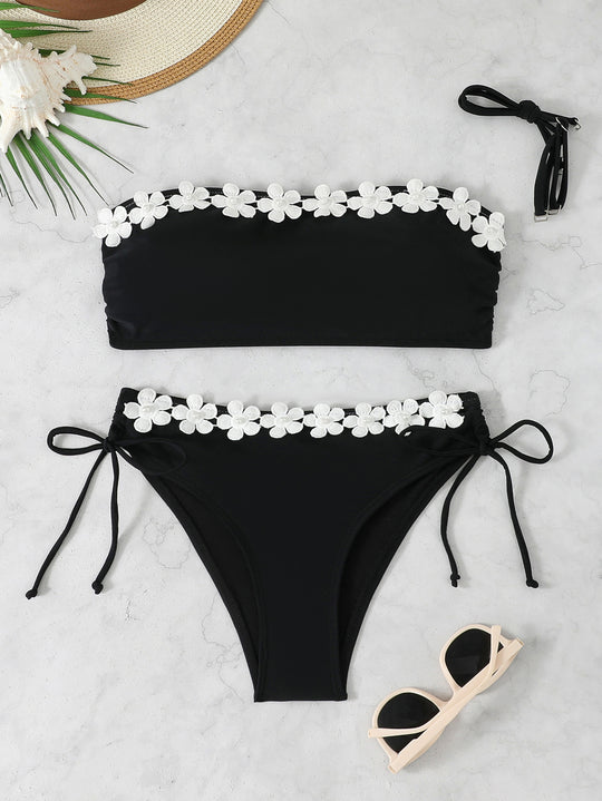 Damen Bandeau-Bikini Set EB