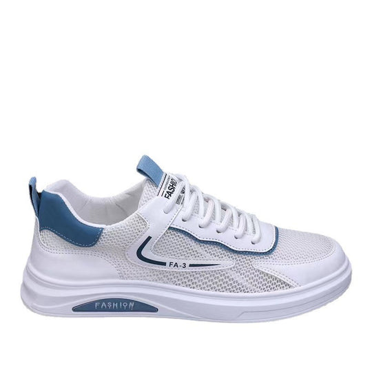 Damen Modische Sport-Sneaker mit atmungsaktiver Mesh-Oberfläche und stoßdämpfender Sohle EB