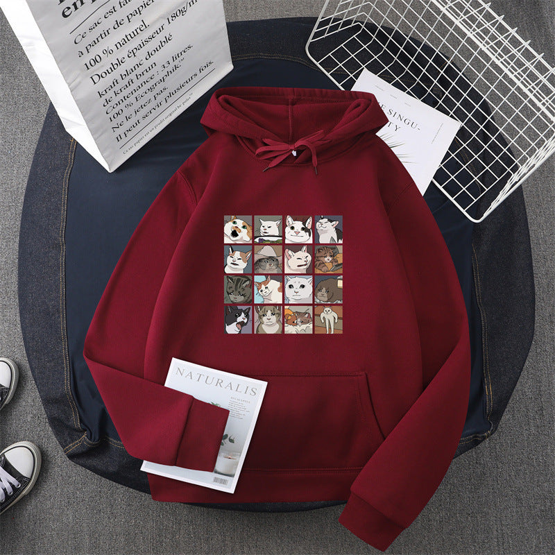Damen Sweatshirt mit Tier-Motiv EB