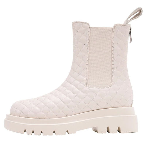 Damen Komfortable Chelsea-Boots mit gefüttertem Innenleben und rutschfester Sohle EB