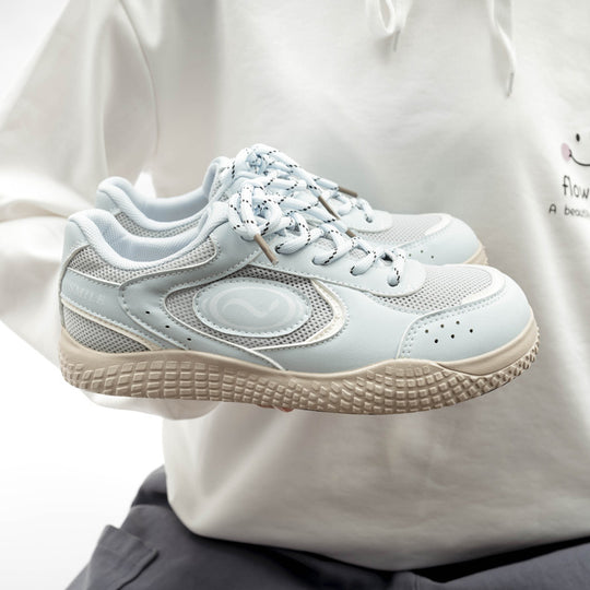 Damen Sportliche Sneakers mit innovativem atmungsaktivem Mesh-Obermaterial und dämpfender Sohle EB