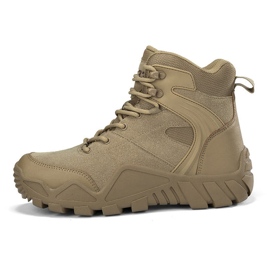 Herren Tactical Sneaker mit hohem Knöchelschutz und rutschfester Sohle EB