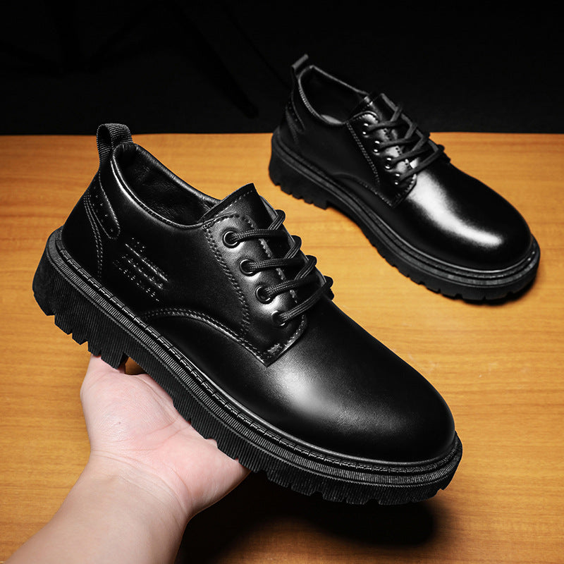 Herren modische Schnürschuhe mit rutschfester Sohle und strapazierfähigem Obermaterial EB