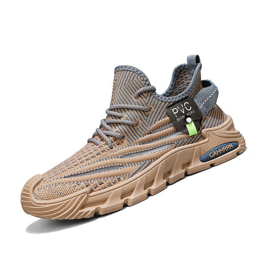 Damen Sportliche Athletik Sneakers mit atmungsaktiver Oberflächenstruktur EB