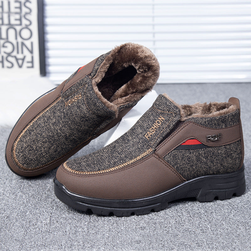 Damen Komfortable und warme Stiefeletten mit Futter EB