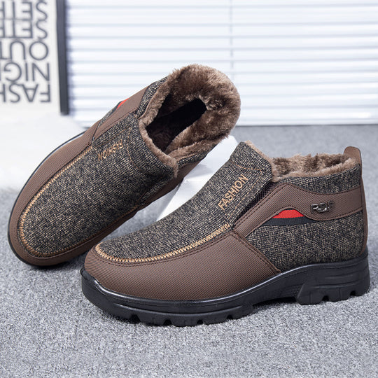 Damen Komfortable und warme Stiefeletten mit Futter EB