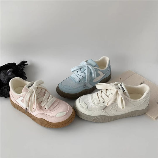 Damen Sportliche Freizeit-Sneaker mit dämpfender Sohle und atmungsaktivem Obermaterial EB