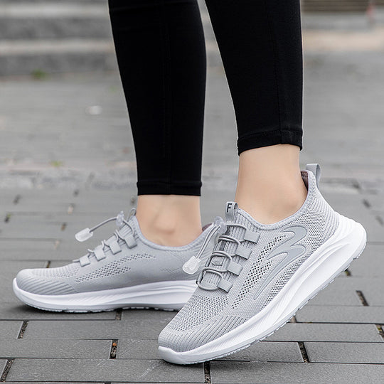 Damen Leichte und elastische Freizeitschuhe mit schneller Schnürtechnologie EB
