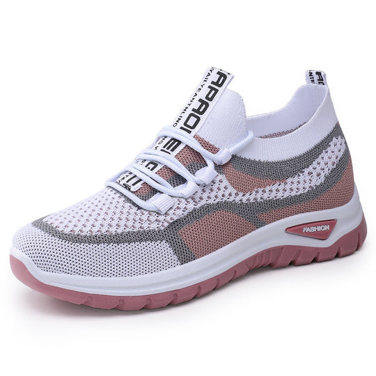 Damen Leichte und flexible Sportschuhe mit atmungsaktiven Netzmaterialien EB