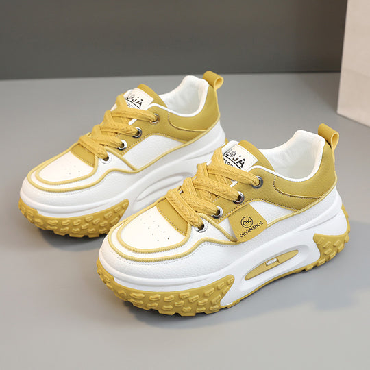 Damen bequeme Chunky Sneaker mit dämpfendem Sohlenprofil EB