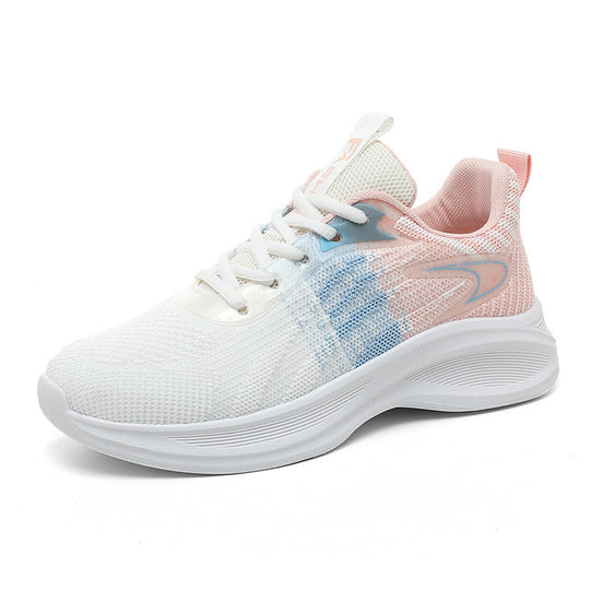 Damen Alltags sneakers mit atmungsaktiver Mesh-Oberfläche und dämpfender Sohle EB