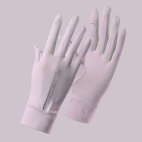 EB | Sonnenschirm Eis Seide Handschuhe