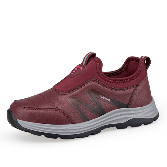 Damen Slip-On Sneakers mit rutschfester Sohle und flexiblem Design EB