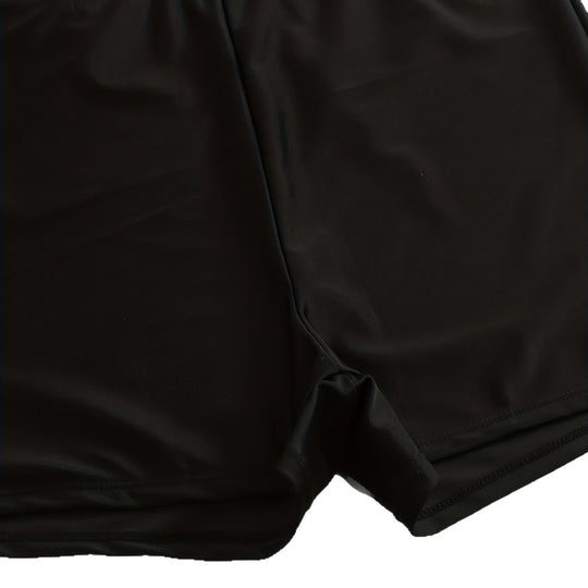Damen Badeanzug mit Hohem Schnitt und Blumendruck EB