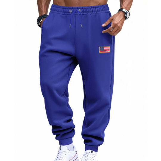 Herren lässige Sweatpants mit praktischen Taschen und elastischem Bund EB