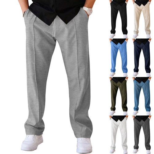 Herren Bequeme Sweatpants mit eleganter Optik und seitlichen Eingrifftaschen EB