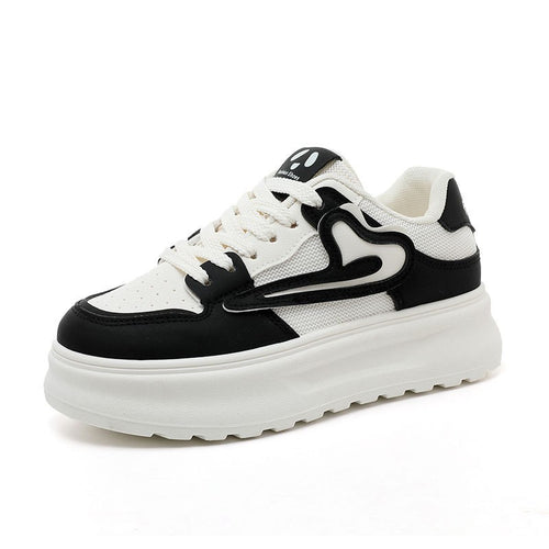 Damen modische Sneakers mit dämpfender Sohle und atmungsaktiver Obermaterialstruktur EB